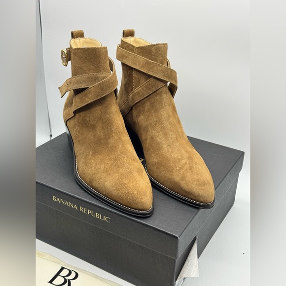 BANANA REPUBLIC Suede Ankle Boot Women's Size US 10.5 - Picture 2 of 5